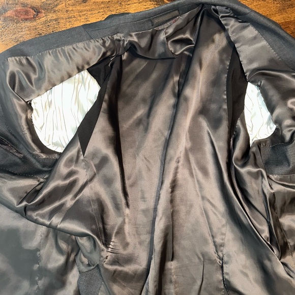 Lauren Ralph Lauren 100% Wool Lightweight Gray Suit Set   Mint Condition - Picture 7 of 14